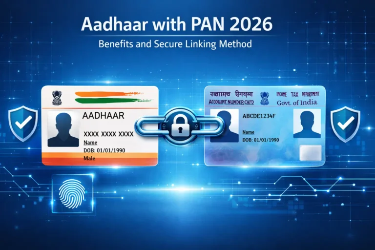 Aadhaar with PAN 2026 Benefits and Secure Linking Method