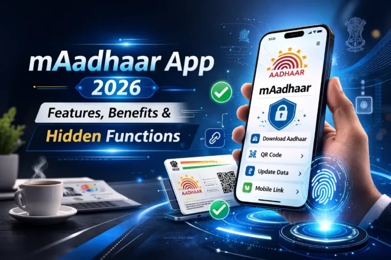 mAadhaar App 2026 Features, Benefits & Hidden Functions